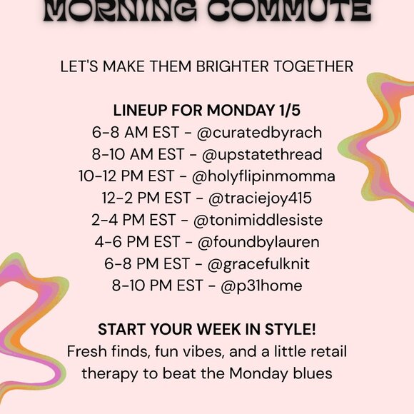 1/5 The Monday Morning Commute Train 6 AM EST - 10 PM EST - Picture 2 of 4